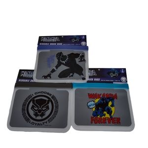New Wakanda Forever Marvel Reusable Snack Bags 6 bags total